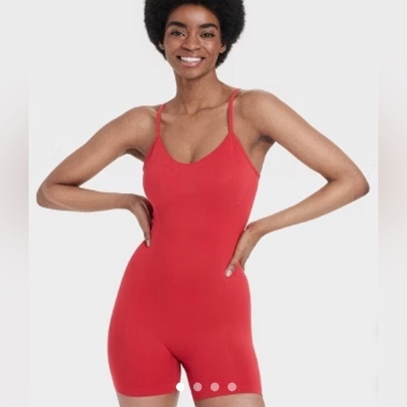 Colsie Pants - NWT Colsie Red Playsuit Romper Size 1X